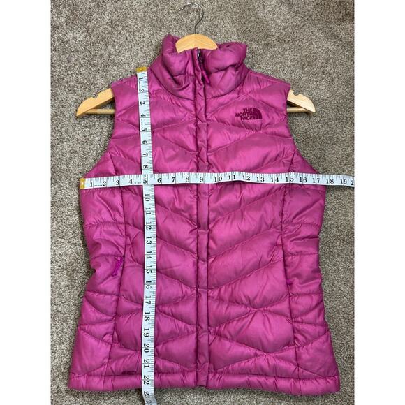 The North Face Pink Goose Down 700 Fill Puffer Vest XS Ski Hike Gorpcore Outdoor - Picture 10 of 10